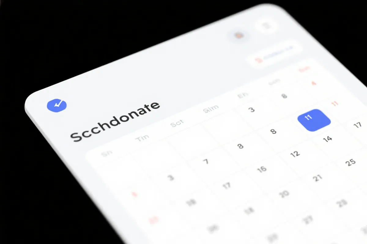 时间表与同步示意